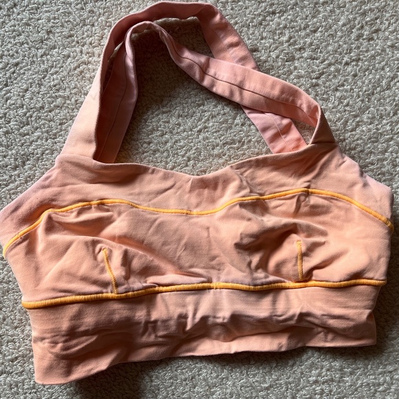 Lululemon Spinerette Bra in Creamsicle Pop Size 6 - Picture 1 of 2